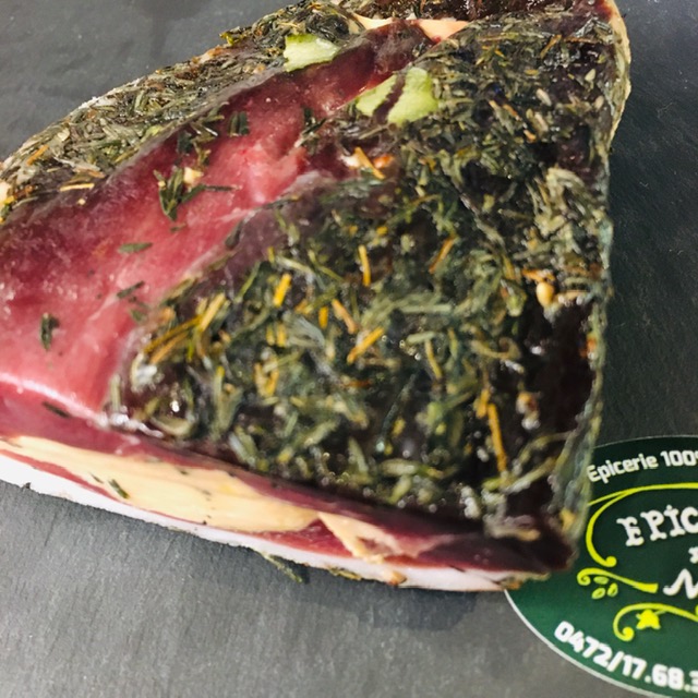 canard - magret fumé farci au foie gras /230g (surgelé)